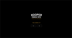 Desktop Screenshot of kooperfamily.com