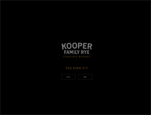 Tablet Screenshot of kooperfamily.com